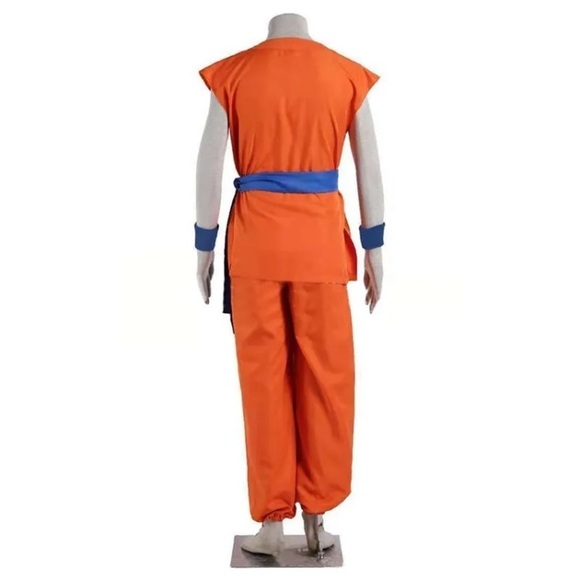 Dragon Ball Z Sun Goku Anime Cosplay Costume Halloween Outfit Party Fancy Dress - Picture 5 of 7